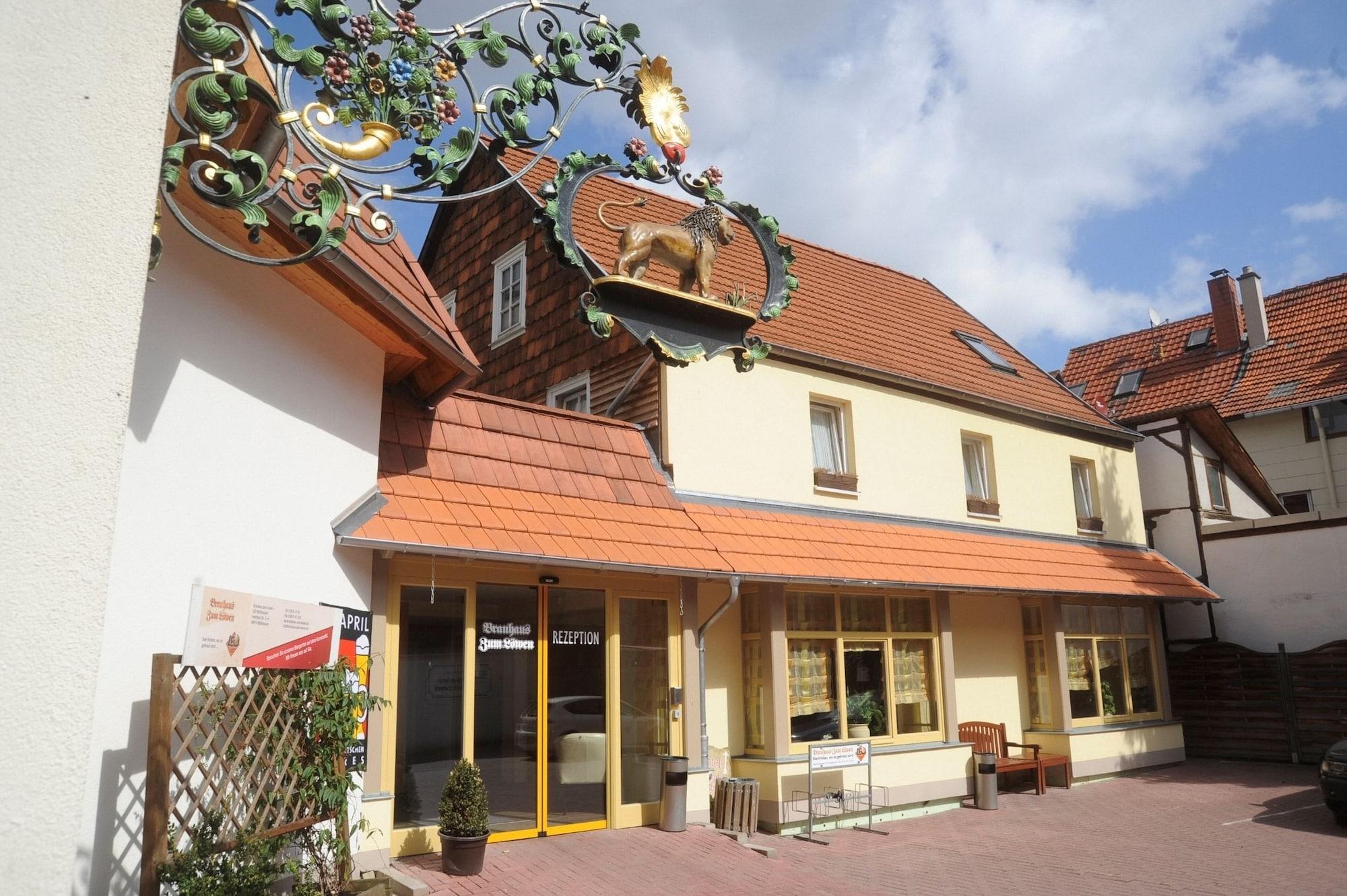 Hotel Brauhaus Zum Loewen Mühlhausen